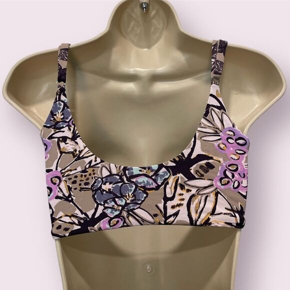 Acai Smoothie Reversible Bralette Bikini Top by Maaji Size Small - Picture 4 of 6